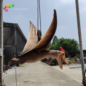 Waterproof Jurassic Animatronic Pterosaur Amusement Park Dinosaurs 1.2 meters