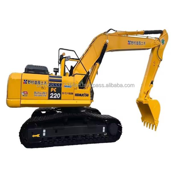 Great Performance Komatsu PC 220 Hydraulic Crawler Excavator with 1.2M³ Bucket