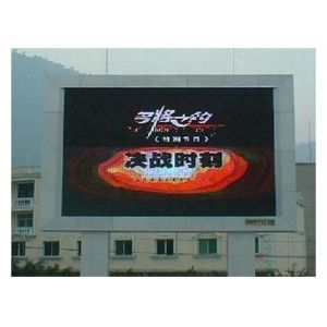 Manual / Automatic P6 full color Outdoor LED Displays SMD3535 with HD Big Screen