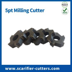 5pt Milling Machine Cutters For Floor Preparation Von Arx FR200 Floor Milling Planer Drum