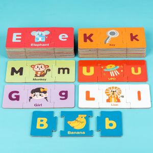 Educational Toy Intelligence Letters/traffic Cognition Puzzle Wooden Numbers
