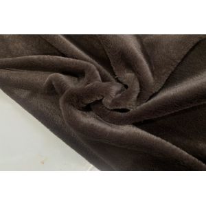 Luxurious Soft Faux Rabbit Fur Fabric GRS Certificated