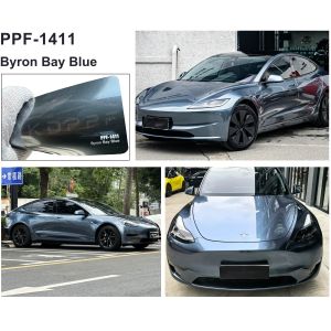 Cheap Byron Bay Blue Transparency Self Healing Paint Protection Vinyl for sale
