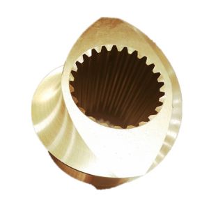 CNC Maching 41CrAlMo7 38CrMoAla Double Screw Extruder Machine Screw Segments