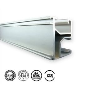Durable Solar PV Support Rail Aluminum Solar Panel Frame