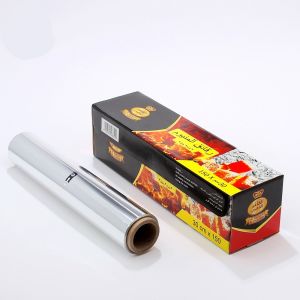 8011 Alloy Direct Standard Aluminium Foil Roll for BBQ Paper Daily in Customized