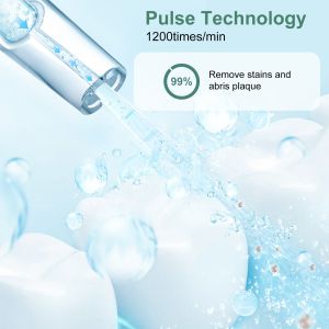 IPX7 Waterproof Grade Cordless Portable Oral Irrigator for Hotel Powerful and