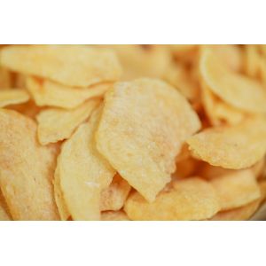 Fresh Pungency Odor 3*5cm Crispy Garlic Chips
