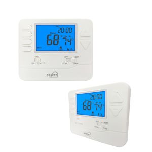 China Weekly Programmable ABS 24V Heat Pump Thermostat on sale