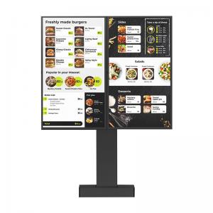 China 1920x1080 55 Inch Outdoor Drive Thru Menu Boards For Restaurant on sale