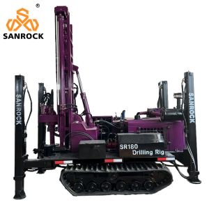 Hydraulic Water Well Drill Machine Mud Pump BW160/10 2.0m Drill Rod Length Small