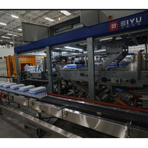 PLC Control Water Bottle Bundling Machine For Beverage Industry