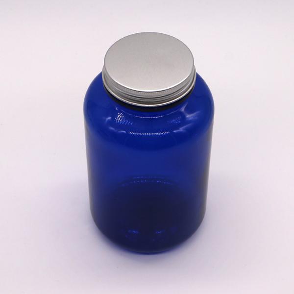 500ml Plastic PET Medicine Container with Screen Printing and Child Resistant Cap