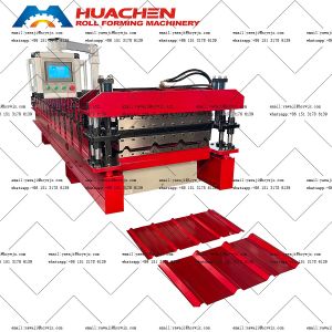 Cheap Roof Double Deck Roll Forming Machine for sale