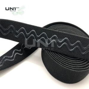 Silicone Braided Elastic Band Fusible Interlining Anti Slip