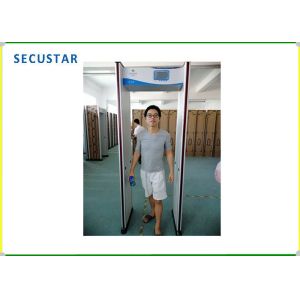 Exhibition Center Application Arch Metal Detector With 24 Detection Zones