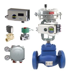 Spirax Sarco Control Valve KEA Series With Masoneilan / ABB Positioner And ASCO