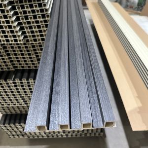 Cheap WPC Wooden Grain Laminated Indoor Wpc Wall Panel For Interior Decoration for sale