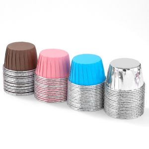 High Temperature Resistant Rolling Mouth Muffin Cup Cake Baking Molds Multi