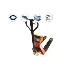 2 Tons Warehouse Weigh Scale Pallet Truck With RS232 Interface
