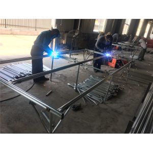 chain link temporary construction fence panels 6FT X 10F Mesh 2 3/8 " x 2 3/8" (