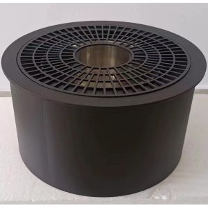 China Stainless Steel Smokeless Wood Fire Pit Double Wall With Grill on sale