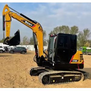 90% New Second Hand Construction Machine 5T Mini Digger Used Sany SY60C-10