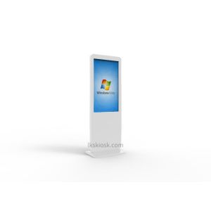 Cheap 43 inch Touch Screen Information Kiosk/Ticket Vending With Vertical Ad Display,Custom design offered on demand for sale