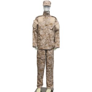 Customized Desert Camouflage Uniforms Anti-infrared Anti-static Anti-bacterial