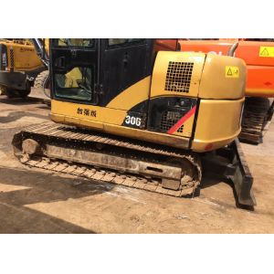 Cat 306D Used Crawler Excavator , 6 Ton Road Construction Machinery