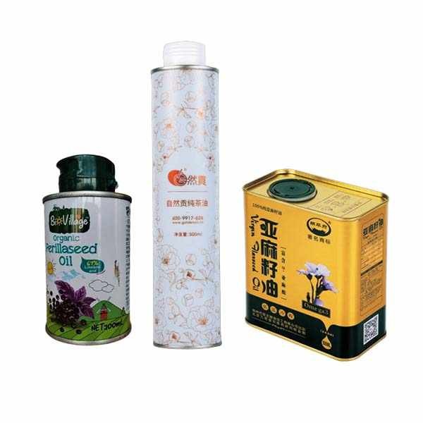 Quality Customized Printing Empty Large Engine Oil Tin Cans Airtight Food Grade Packaging wholesale