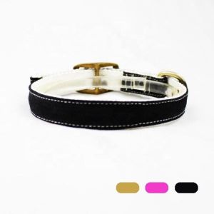 Adjustable Dog Collars And Leashes Waterproof Canvas / Cotton Material
