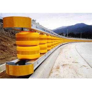 Highway Safety Driving EVA Roller Barrels Security Rolling Barrier