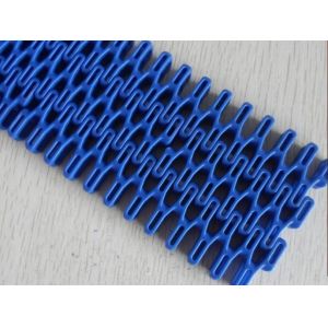 170mm Plastic Mesh Conveyor Belt Blue Flush Grid Conveyor Belt