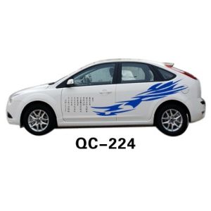 Cheap Non-reflective Environment-friendly PVC Car Body Sticker QC-224K for sale