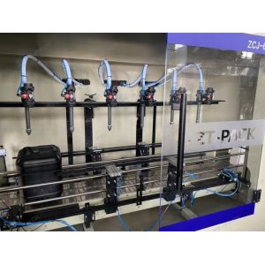 Acid Drum Filler Automatic Plastic PVC Corrosive Liquids 5L 10L 20L Bleach HCL