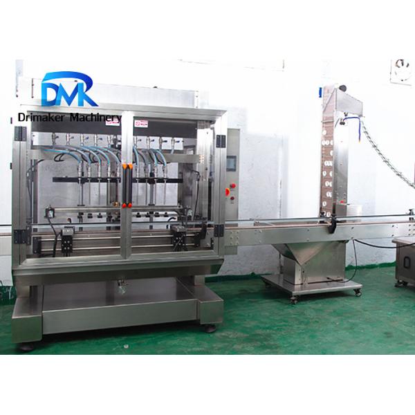 Quality Alcohol Liquid Bottling Machine / Stainless Steel  Liquid Filling System wholesale