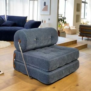 Postmodern Tofu Block Module Single Spud Lounge Chair Lazy Sofa Sofa Bed