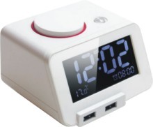 Digital Display Hotel Room Alarm Clocks Easy Using Adjustable Volume