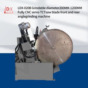 LDX-020B CNC Circular Saw Blade Grinding Machine Automatic Swing Angle Grinding