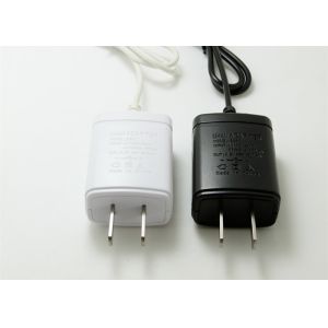 China Black / White 4.2 V Battery Charger Us Plug Charger With Short Circuit Protection on sale