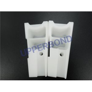 White Plastic Container Spare Parts For Cigarette Packer Machine