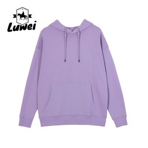 Custom Streetwear Thin Drawstring 350g Sweatshirts Slim Fit Graphic Polyester