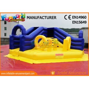 Amusement Park Commercial Inflatable Slide / Blow Up Bounce House
