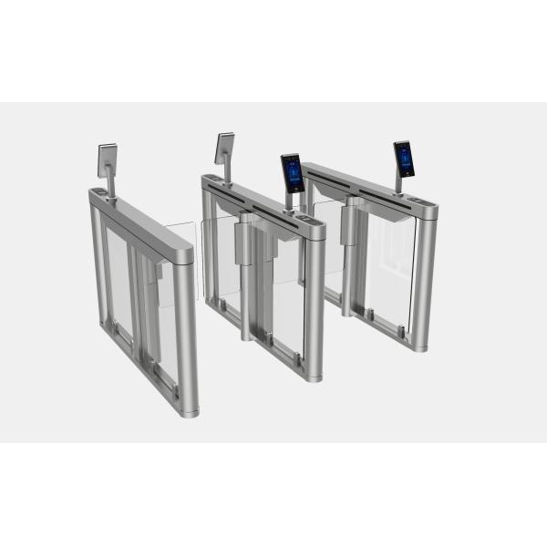 Durable High Speed Gate Turnstile Entry Systems integrated with Face, QR code,