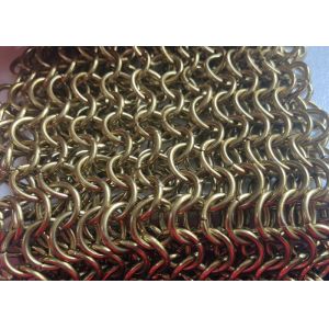 Different Color Chain Mail Wire Mesh Stainless Steel Ring Mesh Curtains