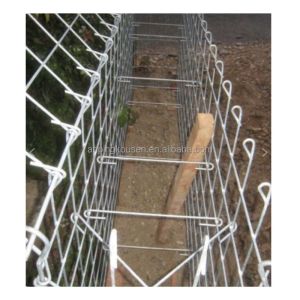 Stable Welded Gabion Retaining Wall for Soil Erosion Control and River