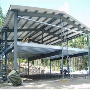 Customized Prefabricated Steel Building Q235 Warehouse Steel Structure