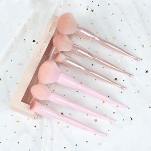 20 PCS Cosmetic Synthetic Makeup Brush Set OEM / ODM With Fold Pouch