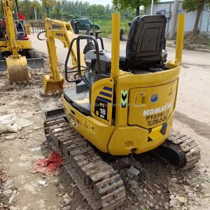 Komatsu PC18MR Mini Used Excavator Hydraulic Excavator Crawler 1865 KG Machine